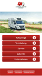 Mobile Screenshot of caravan-center-dahnke.de